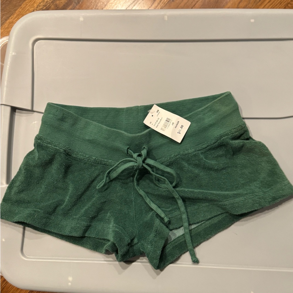 Hard Tail Green  Shorts